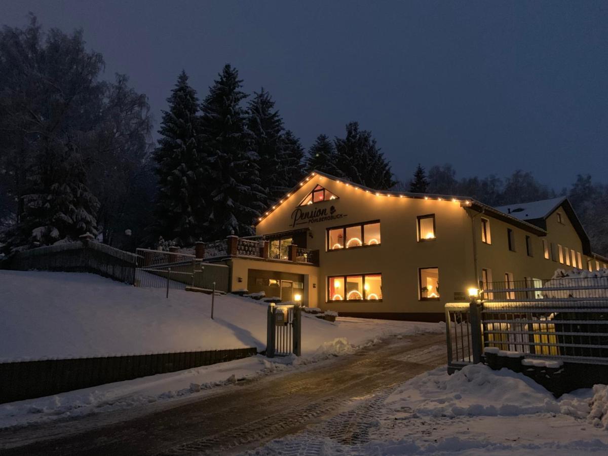 Pension Poehlbergblick Annaberg Bagian luar foto