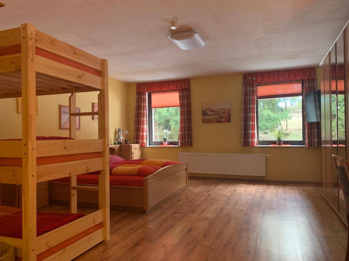 Pension Poehlbergblick Annaberg Bagian luar foto